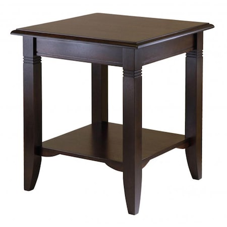 Winsome Nolan End Table- Cappuccino 40220